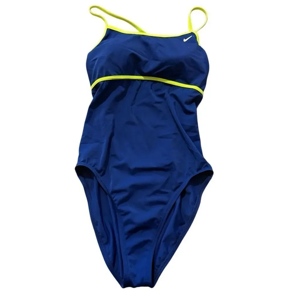 Nike blue one piece bikini size 12 girls